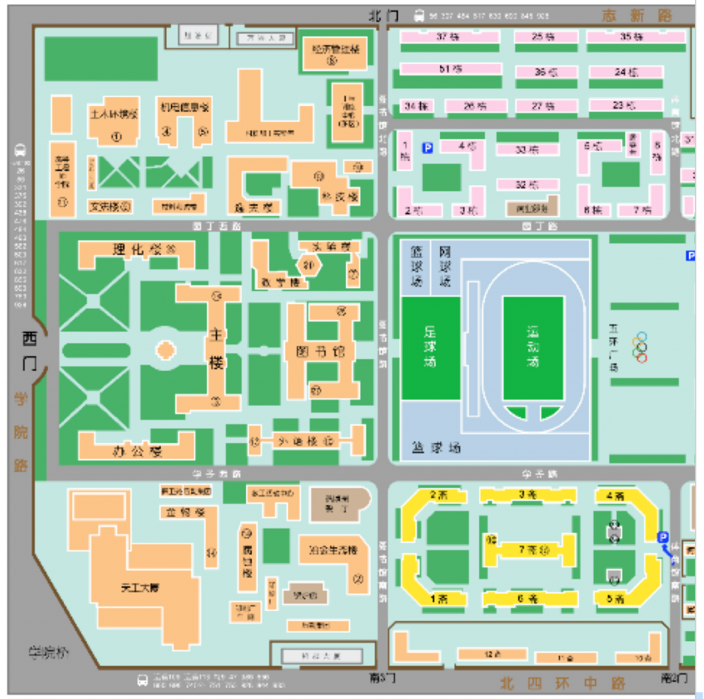 北京科技大学地図